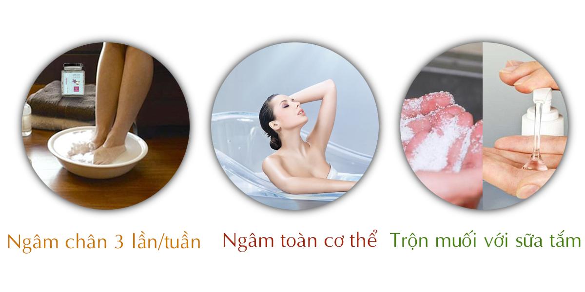 [HCM]Lavender Epsom Salt - Muối Epsom Ướp Hoa Lavender