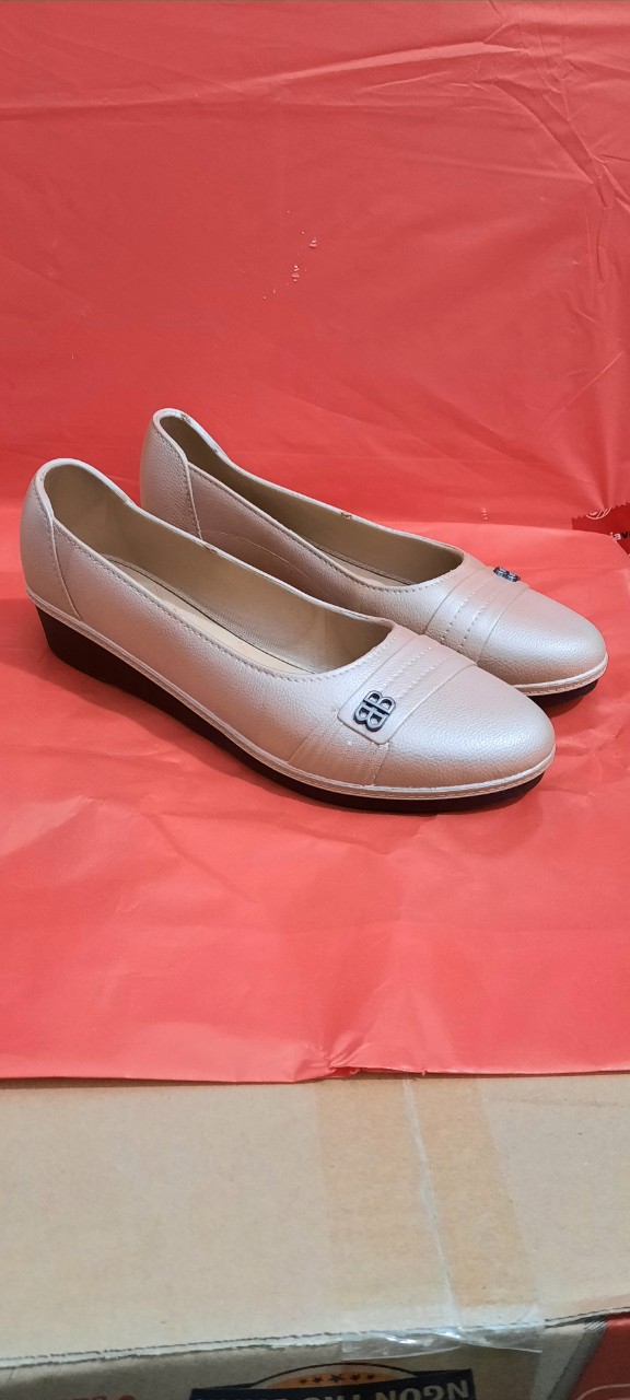 GIÀY CAO SU NON NỮ ĐẾ DẺO SIÊU MỀM CAO 2CM