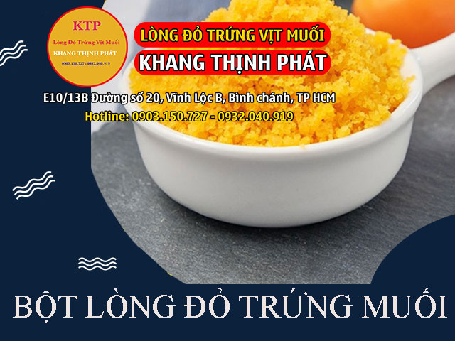 Bột Trứng Muối Nhuyễn – Nguyên Chất 100%