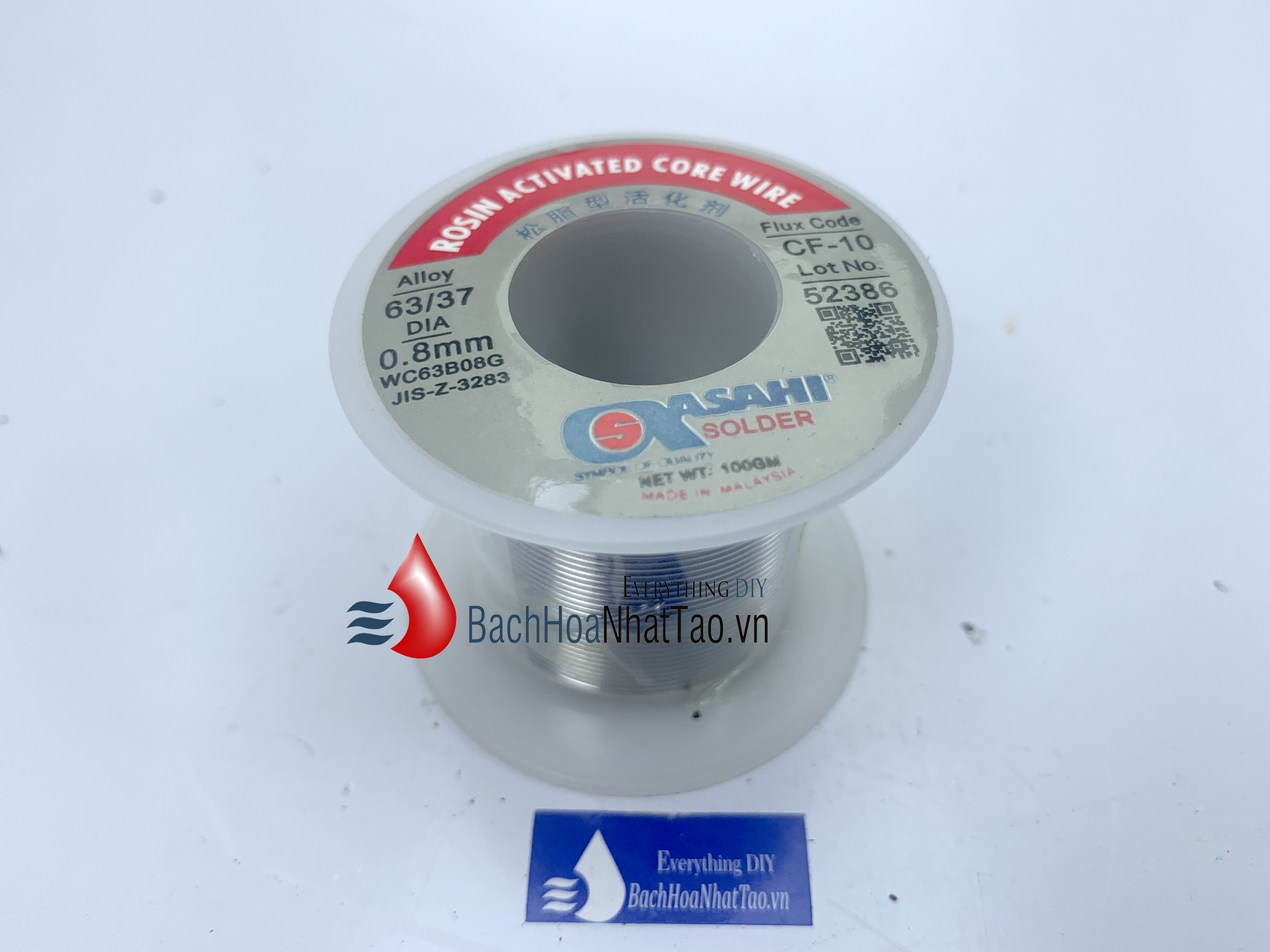 Thiếc hàn Asahi 0.8mm 100g
