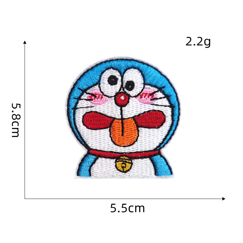 Sticker ủi hình doraemon Miếng Dán Áo hình doraemon