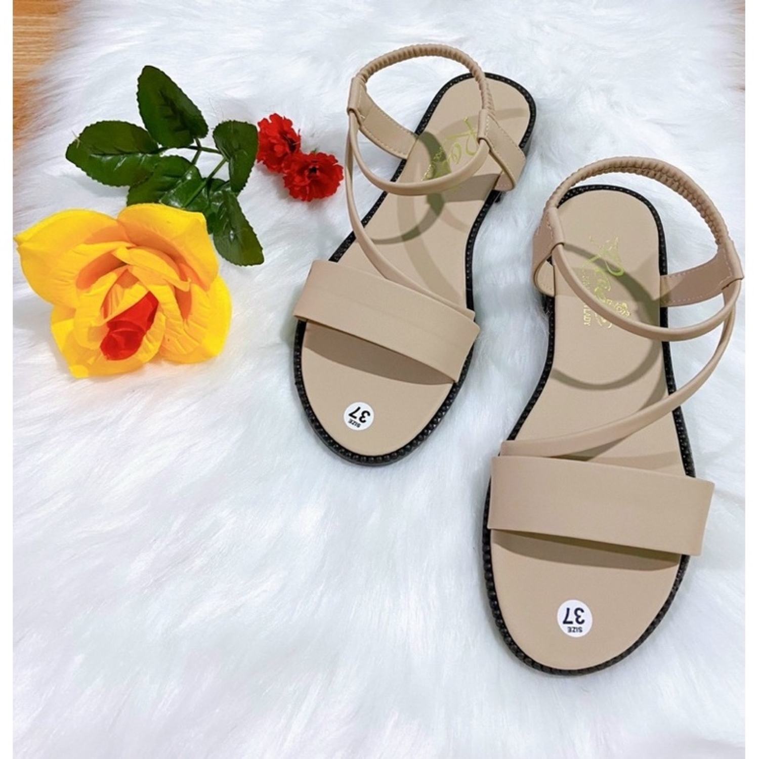 Sandal nữ quai hậu đế 3 phân HY01