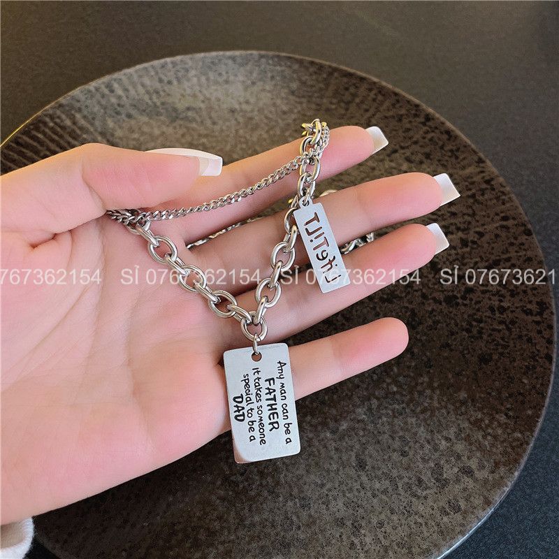 Set 2 Dây Chuyền Unisex Tầng Lifes