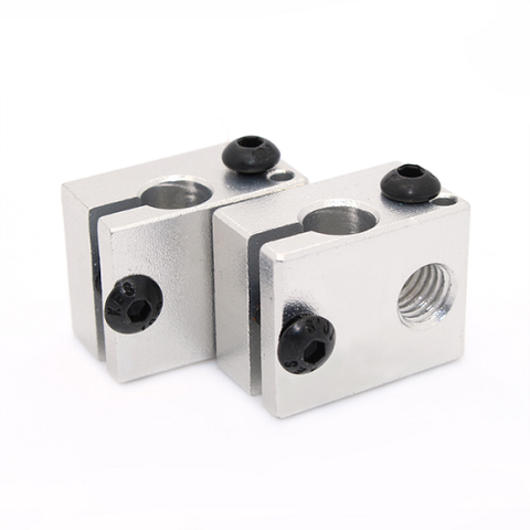 Giá đỡ dẫn nhiệt E3D V6. e3d v6 trắng