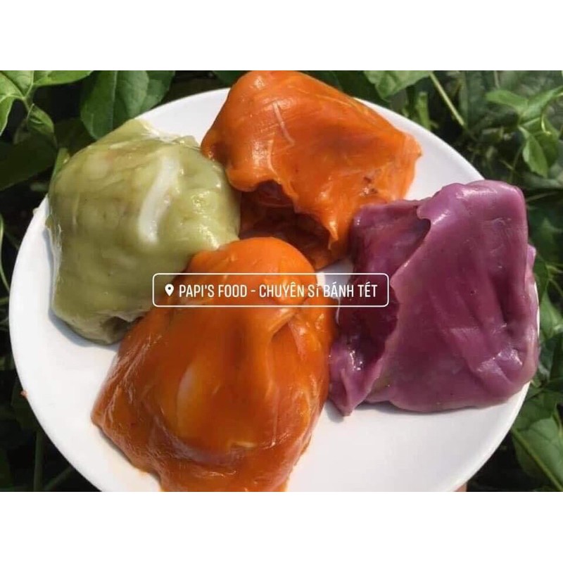 [HCM]Bánh Ít Dừa Non Sầu Riêng (Xanh Lá Dứa-5 Bánh)