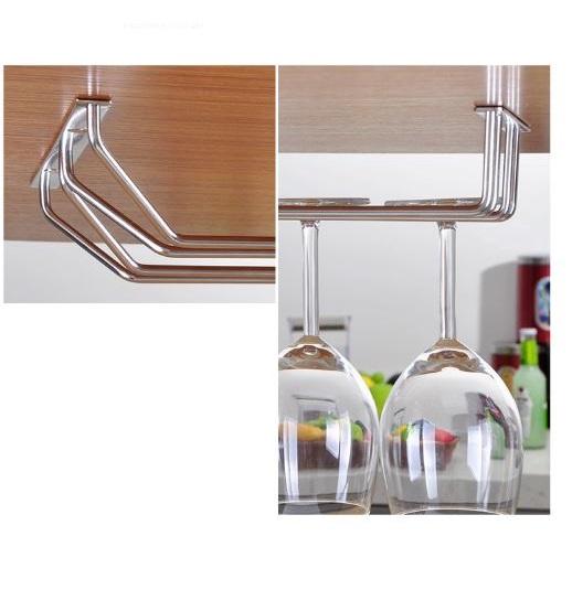 Giá Treo Ly Rượu Vang Inox 304 - 35c