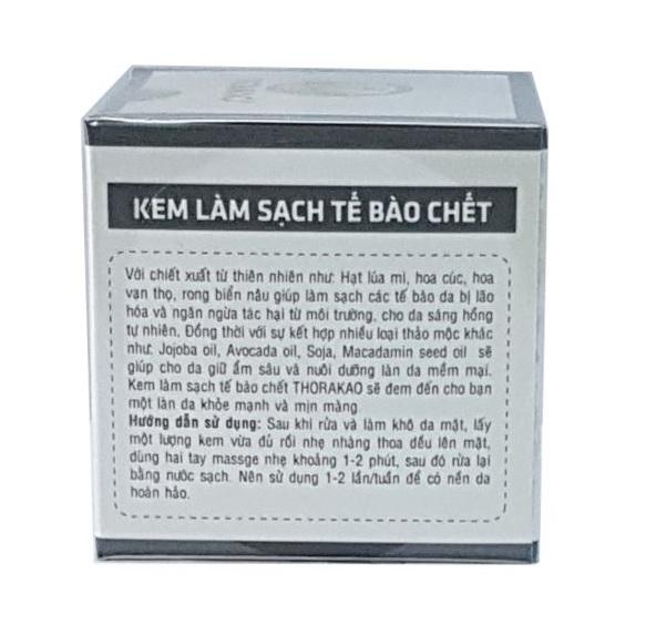 Kem Làm Sạch tẩy da Chết Thorakao 45g