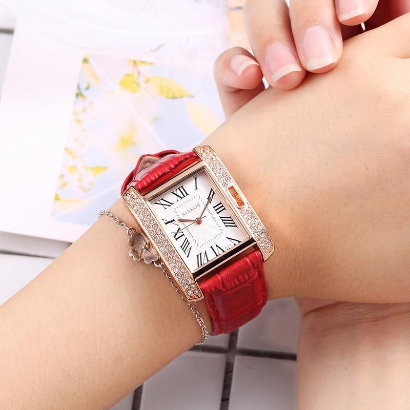 Đồng hồ thời trang nữ SHSHD đính đá