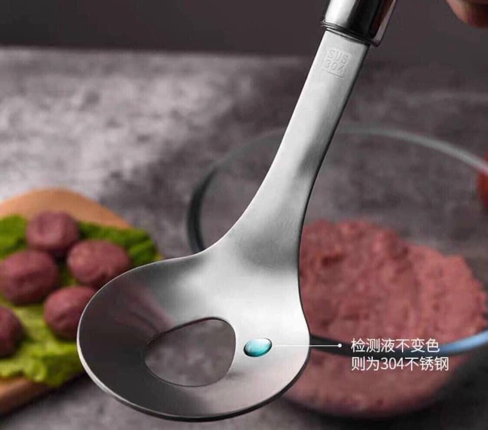 THÌA LÀM MỌC VÀ THỊT VIÊN