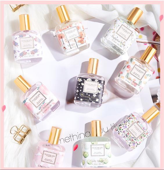 Nước hoa ,Xịt thơm toàn thân Flower Of Story xịt body mist hương vị trái cây hộp siêu cute 30ml TI DO