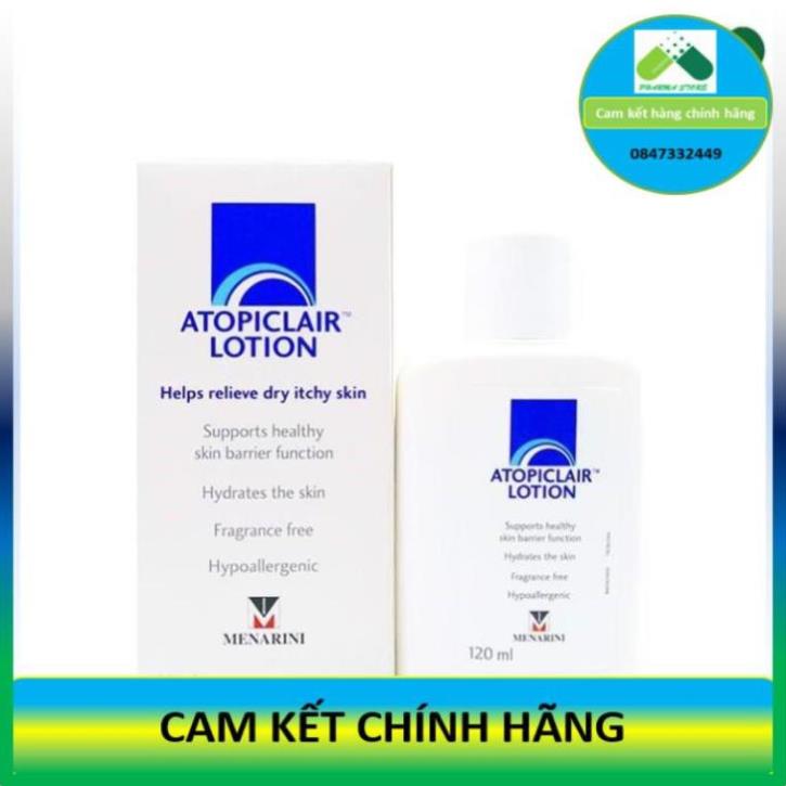 Atopiclair cream 40ml -  Lotion 120ml - Dưỡng ẩm da [Atopiclar]! !