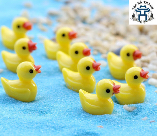 [Hoàn Tiền 10%] Phụ Kiện Trang Trí Tiểu Cảnh Hình Vịt Mini