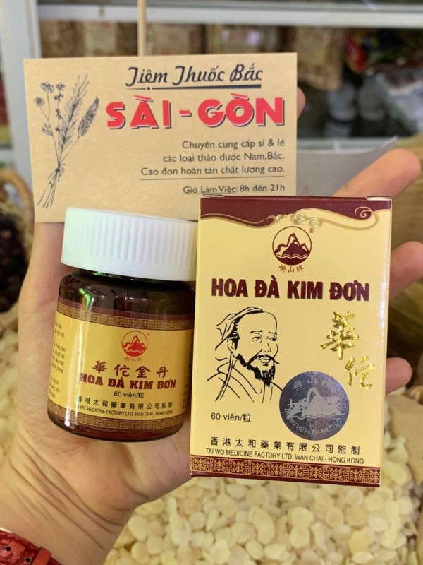 Hoa Đà Kim Đơn Hỗ Trợ Đau Nhức 60 viên