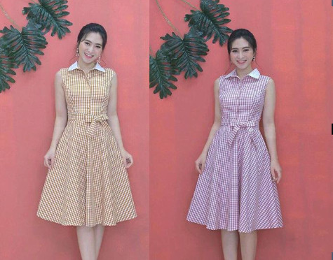 [HCM]Đầm xòe Kate