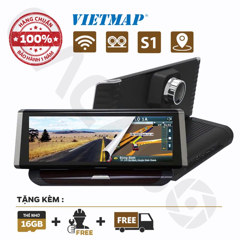 Camera Hành Trình VietMap D20 Tự Động Gập Màn Hình