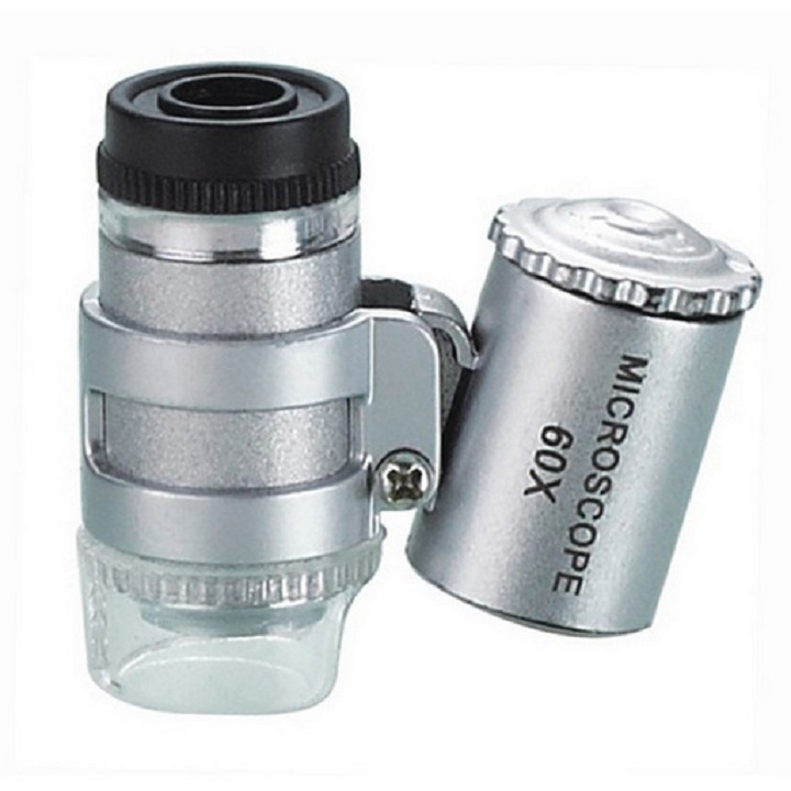 KÍNH LÚP ZOOM 60X CÓ LED - DP117
