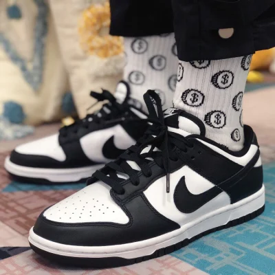 2021 Dunk SB low black and white panda men's and women's low-top fashion trend all-match casual shoes running shoes
