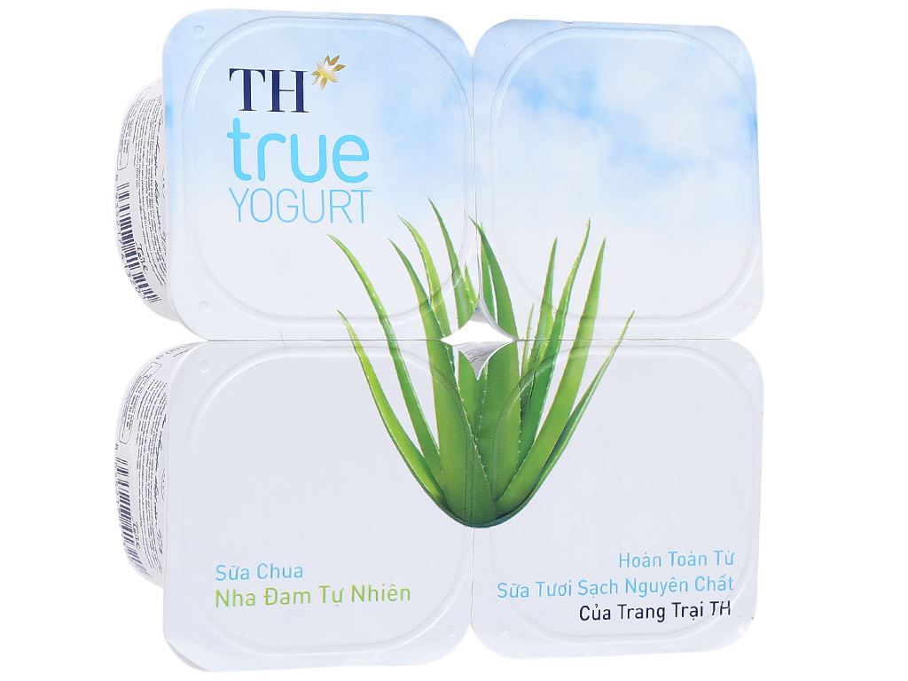 [Siêu thị WinMart] - TH MILK Sữa chua ăn nha đam 100g