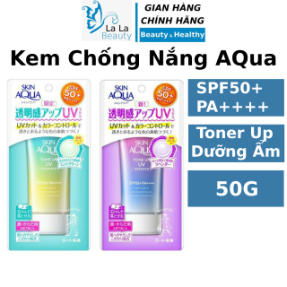 Kem Chống Nắng Skin Aqua 50g Nhật Bản Tone Up UV Essence SPF50+ PA++++ KCN thumbnail