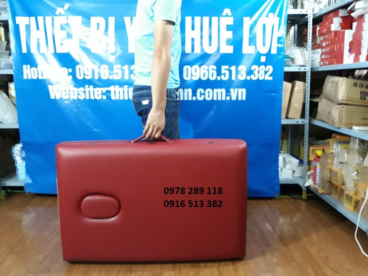Giường spa massage trị liệu gấp gọn