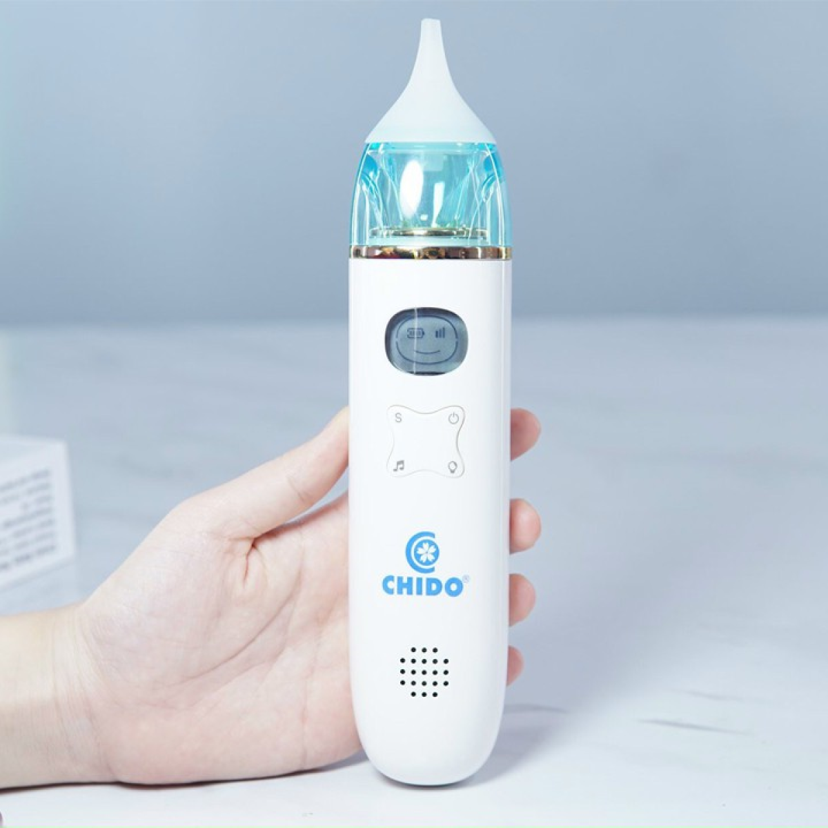 [HCM]Máy Hút Mũi Cao Cấp Cho Bé Chido Cao Cấp Theo Công Nghệ Nhật Bản Hiện Đại - Vệ Sinh Mũi Bé Nhanh Chóng - An Toàn - Hiệu Quả - Siêu Mềm - Linh Hoạt - Dễ Sử Dụng Màn Hình LCD Sắc Nét-Có Khả Năng Mở Nhạc Thu Hút Sự Tập Trung Của Bé