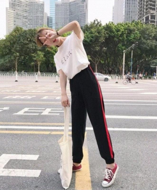 Quần jocker 1 sọc nu có bo
