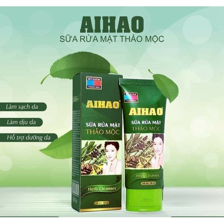 Sữa rửa mặt Aihao thảo mộc