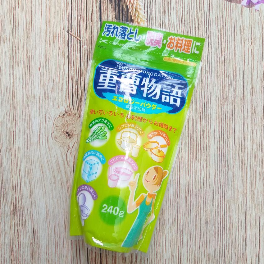 Bột Baking Soda tinh khiết 240g hàng Nhật Nội Địa