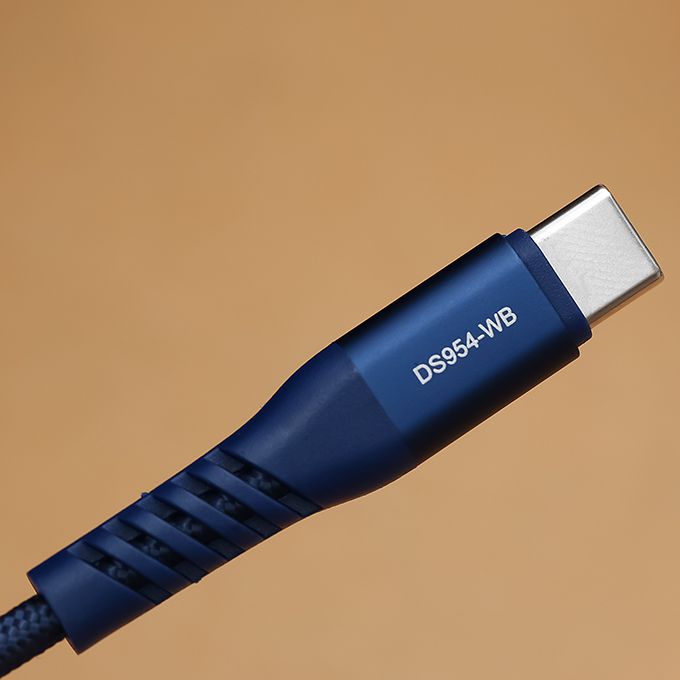 Cáp Type C - Lightning MFI 1m Mbest DS954-WB Xanh Navy