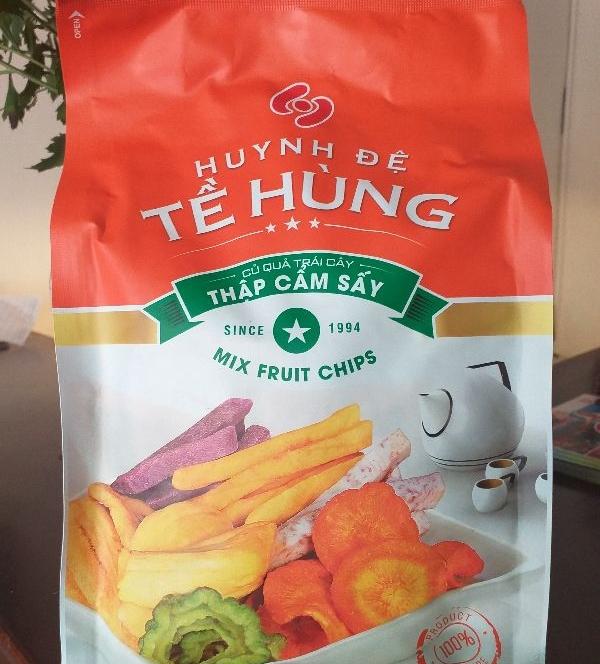 HOA QUẢ SẤY KHÔ TẾ HÙNG GÓI 500G