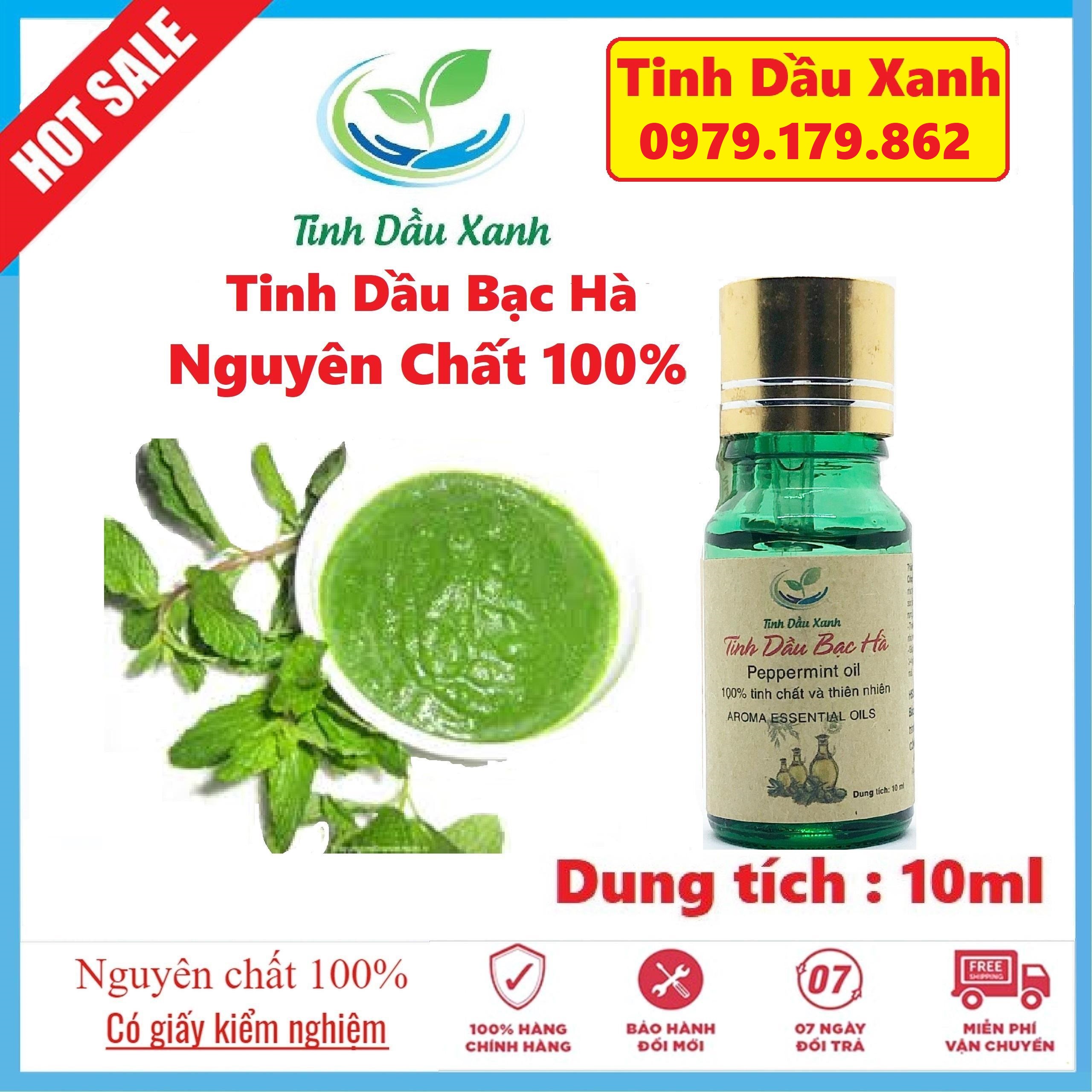 Tinh Dầu Bạc Hà Nguyên Chất 10ml