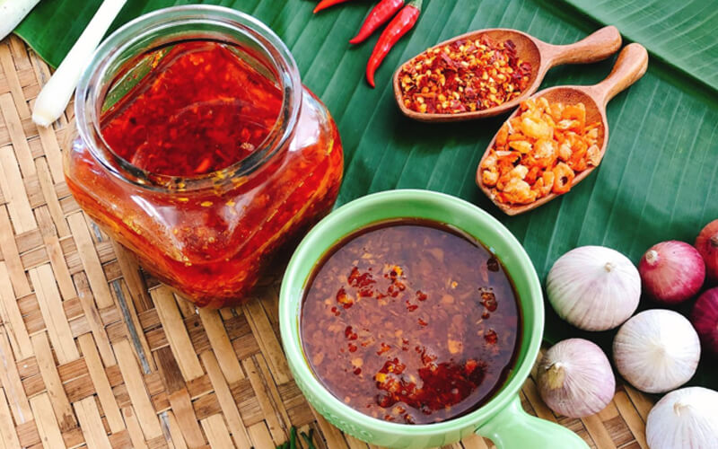 Bánh tráng phơi sương muối nhuyễn hành phi sa tế tắc AVAT STORE, siêu cay siêu ngon