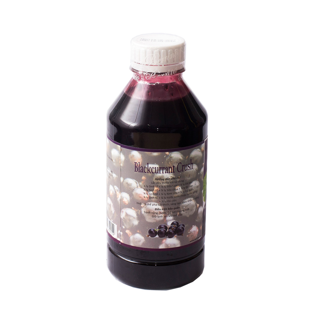 Sinh tố Nho đen Berrino (Berrino Blackcurrant Crush) 1L