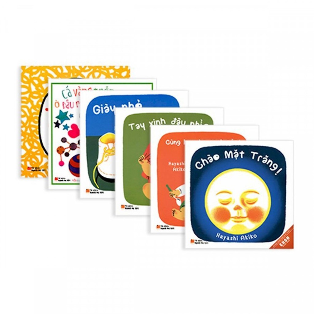 Sách - Combo 6 Cuốn Ehon Nhật Bản - Giờ Chơi Của Bé