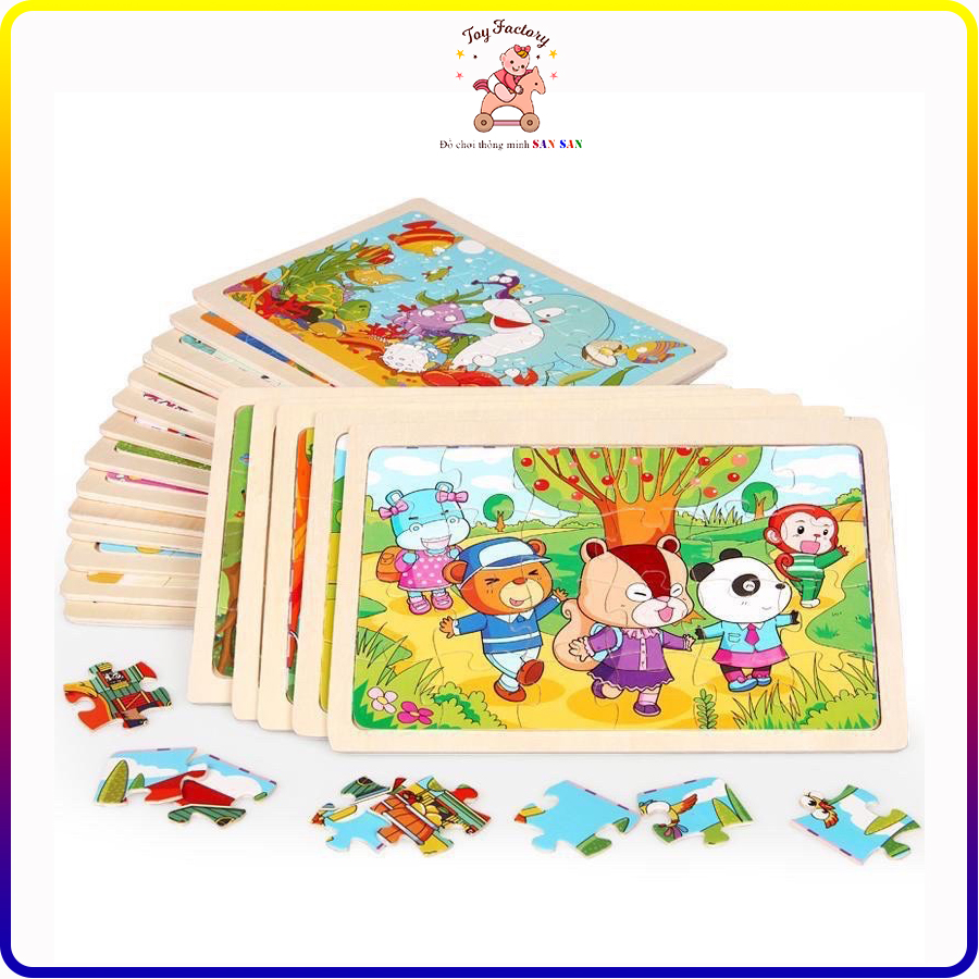 [Hoàn Tiền 10%]Tranh ghép hình 24 mảnh