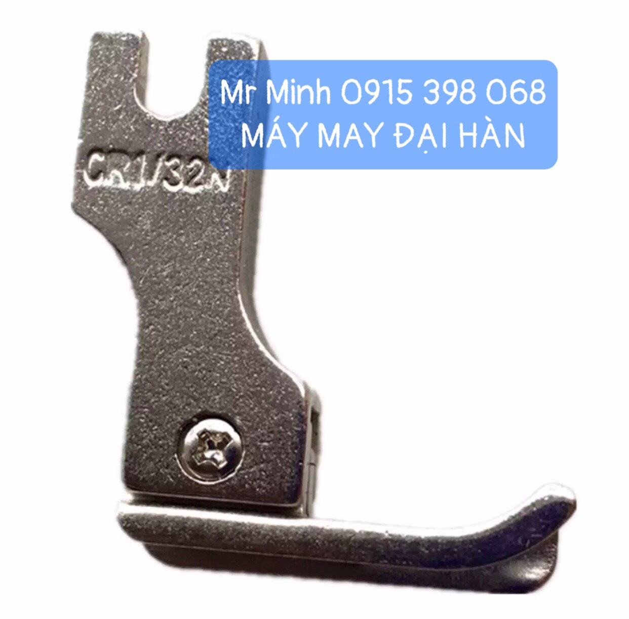 Chân vịt mí TRÁI PHẢI máy may công nghiệp 1kim SẮT