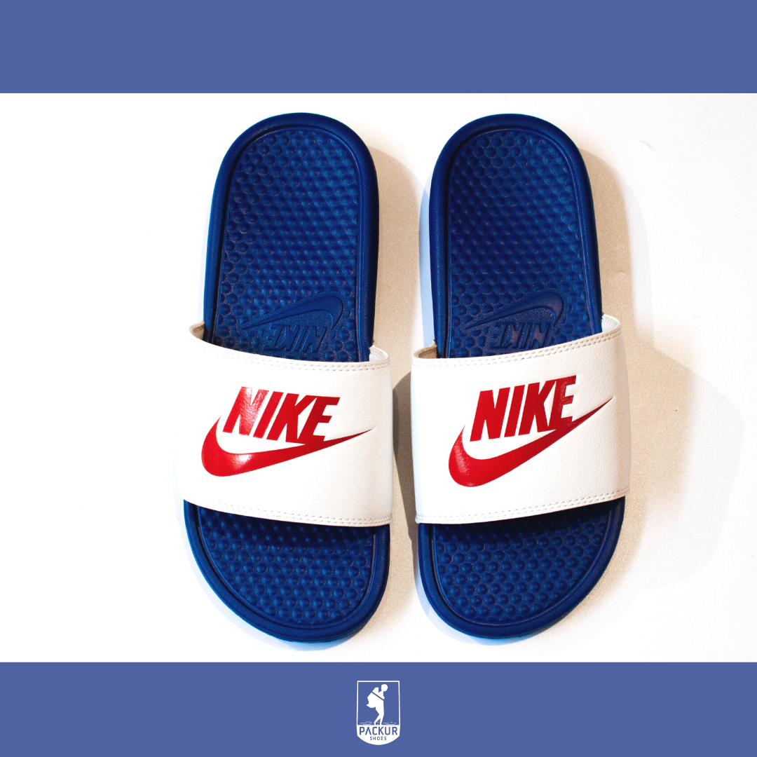 [HCM]Dép Nike Benassi JDI (Xanh Trắng/Đỏ) / 343880-410