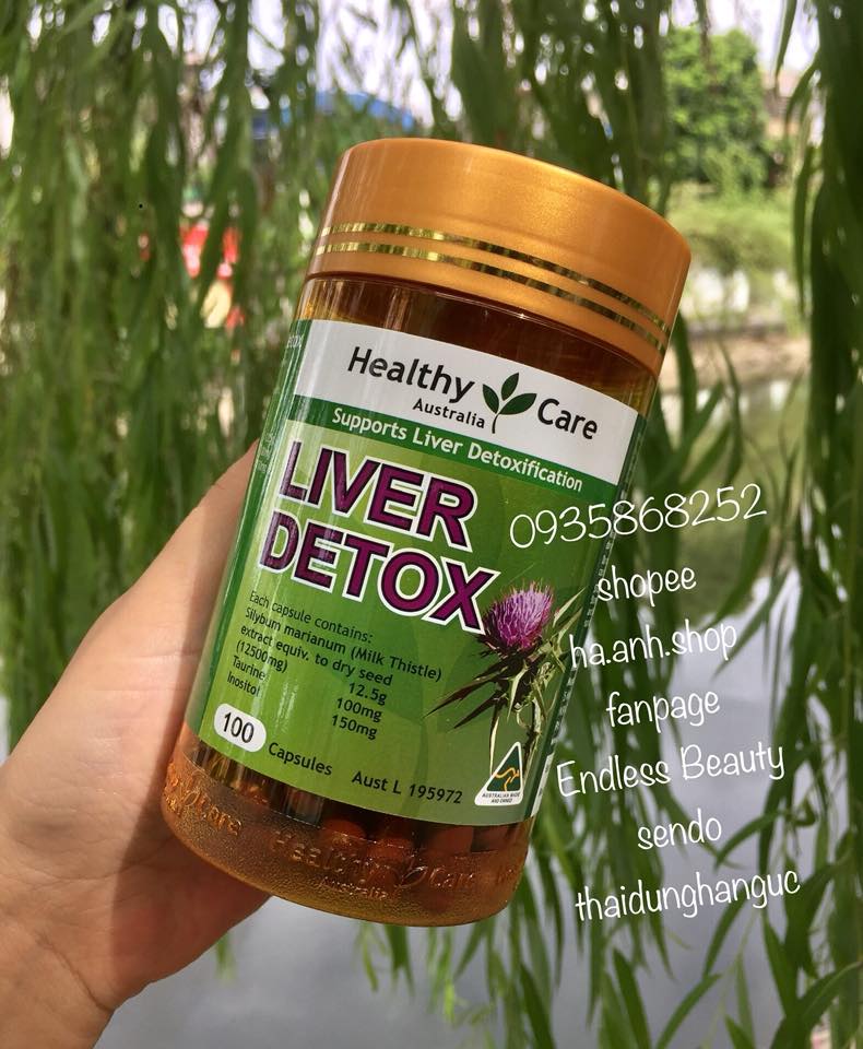 Liver Detox Healthy Care 100 viên
