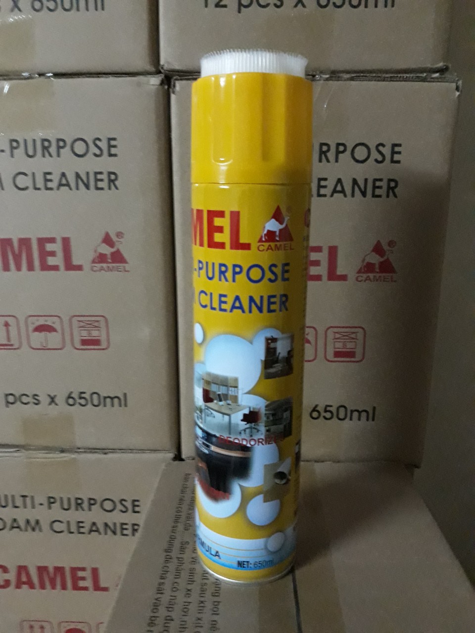 Chai xịt bọt vệ sinh đa năng Camel