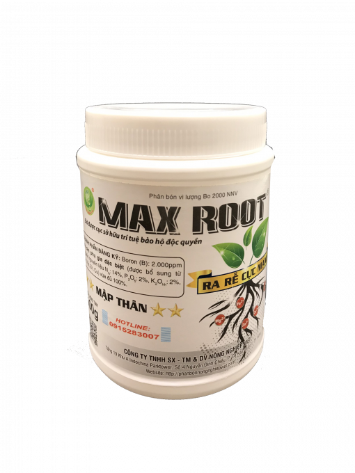MAX ROOT - Kích Ra Rễ Cực Mạnh - hũ 100g