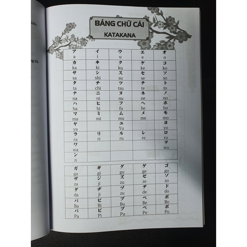 Sách - Tập Viết Tiếng Nhật Căn Bản Katakana