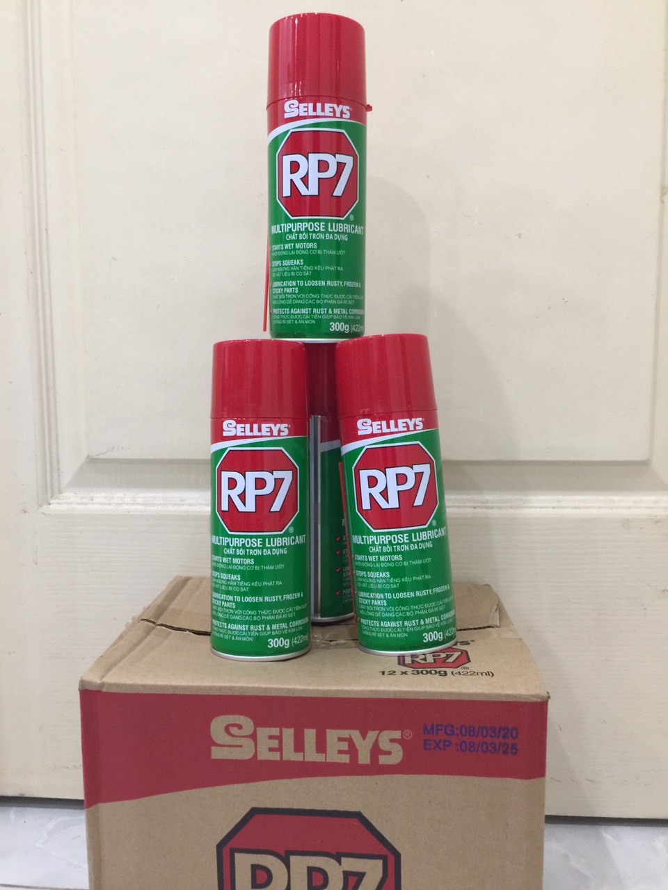 BÌNH XỊT,CHAI XỊT (LỌ) RP7 XỊT CHỐNG RỈ SÉT loại 300g