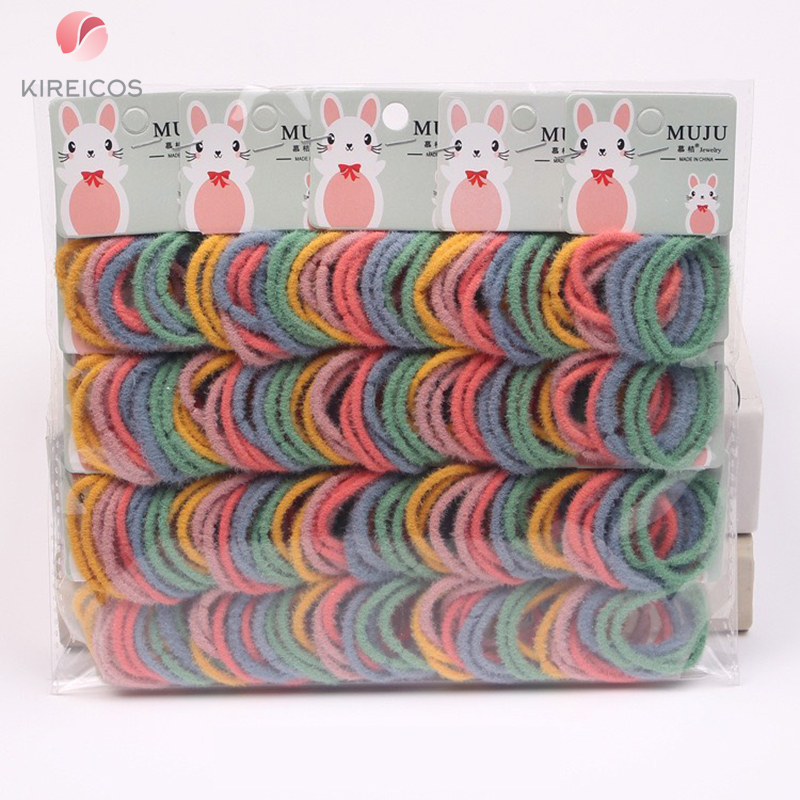 [HCM]Set 10 Dây Cột Tóc Cho Bé Nhiều Màu B172 - kireicos
