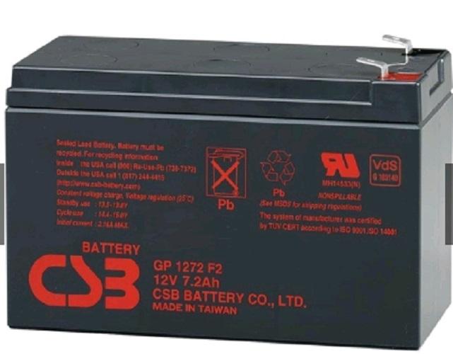 Acquy - Ắc quy kín khí CSB 12V 7.2Ah dùng cho UPS, tích điện, bộ lưu điện GP1272 28W