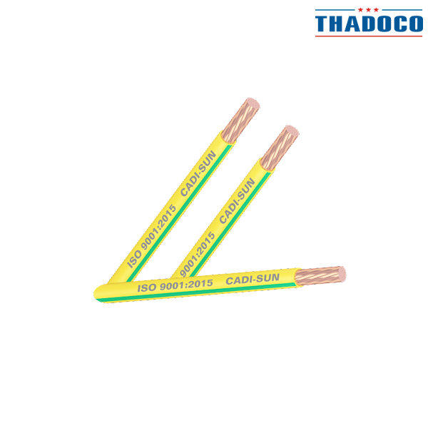 Dây cáp tiếp địa vàng xanh