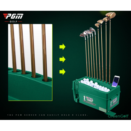 [FreeShip Max] Máy nhả bong golf tự động - Thảm Tập Golf Cao Cấp