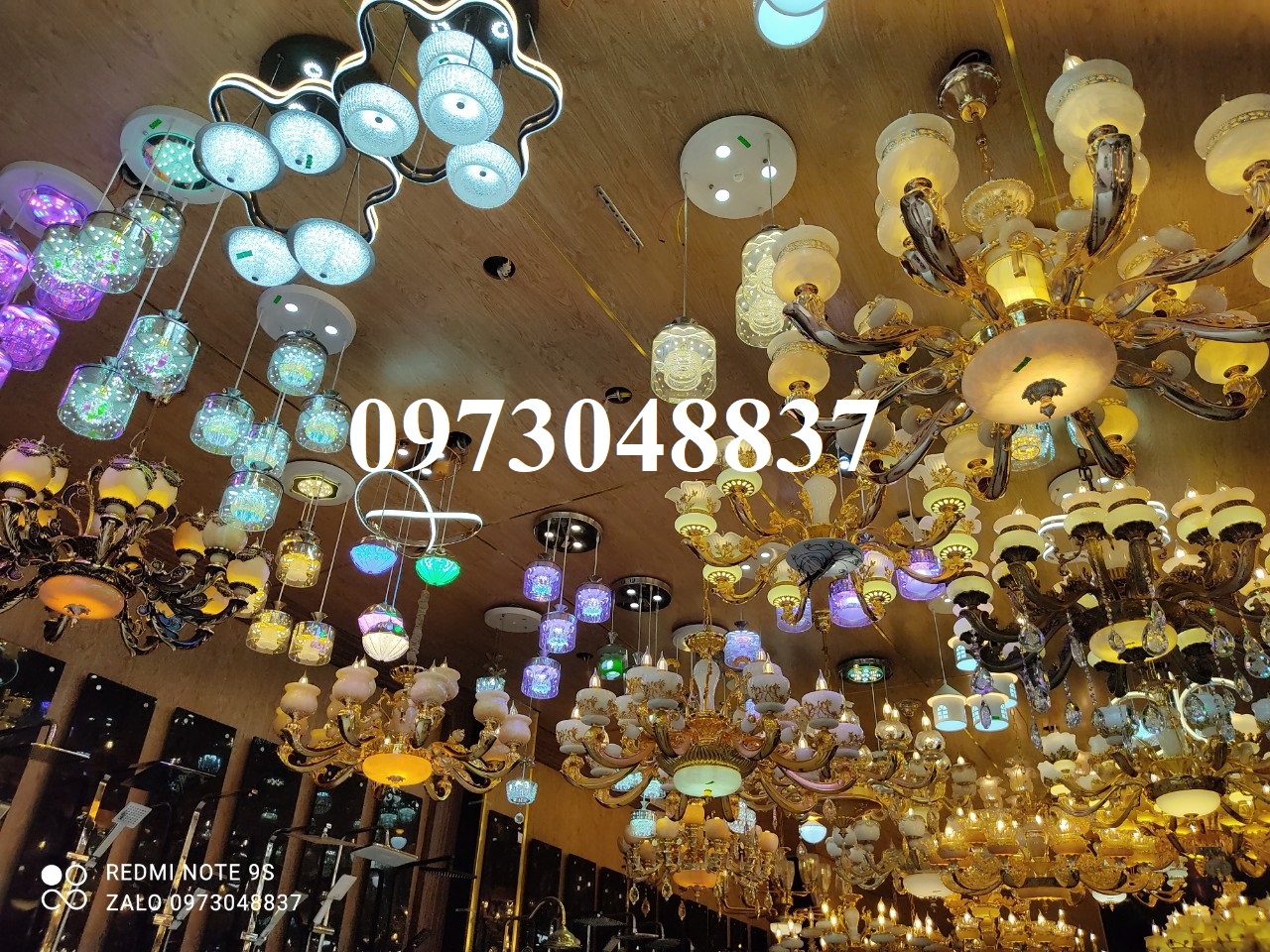 Đèn thả trần - Đèn thả trang trí pha lê
