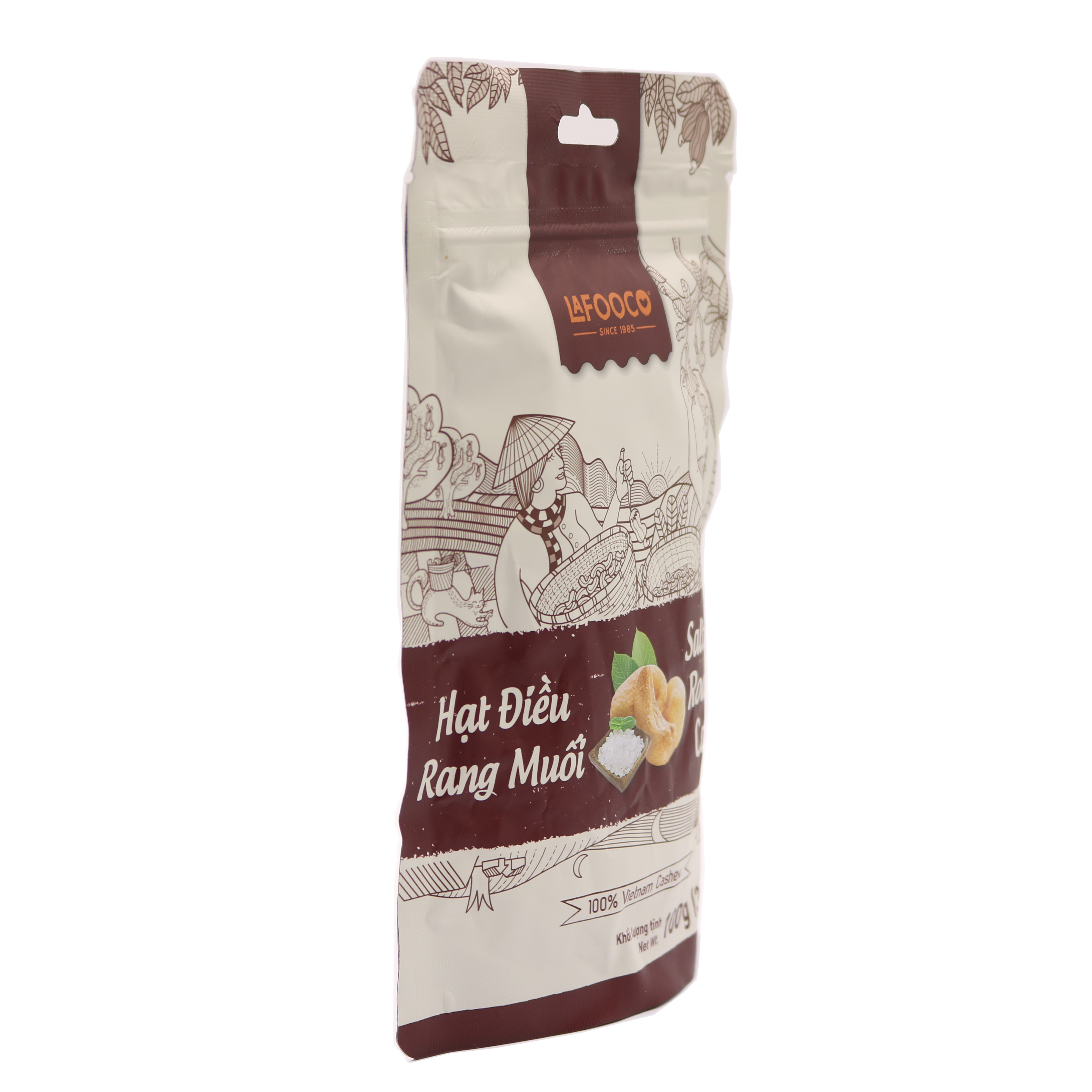 Hạt Điều Rang Muối LAFOCO Túi 100g