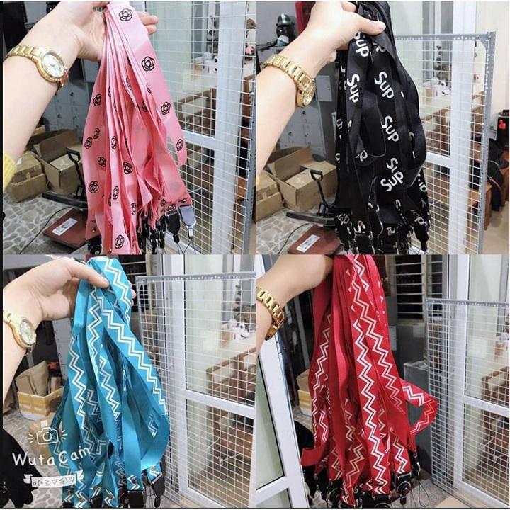 [SIÊU HOT] Dây Đeo Điện Thoại, Thẻ Strap Da Năng, Dẹt Dài