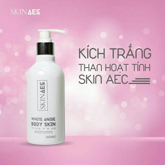 [HCM]kích trắng than hoạt tính Skin AEC